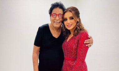 أنغام لمحمد منير: بحبك حب كبير  وبتشرف بوقوفي جنبك