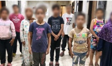 ضبط 7 متهمين باستغلال 10 أطفال في التسول وبيع السلع بالجيزة