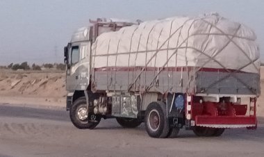 ضبط سيارة محملة بـ 24 طنا من محصول القمح قبل بيعها فى السوق السوداء بالمنيا