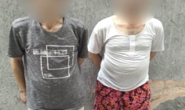 القبض على لصين لاتهامهما بكسر شنطة سيارة في الوايلي