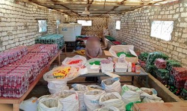 ضبط مصنع غير مرخص لتصنيع المياه الغازية بعلامات تجارية مقلدة في بني سويف