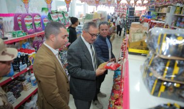 تحرير 9 محاضر تموينية لأصحاب المحال التجارية والمخابز المخالفة ببلطيم