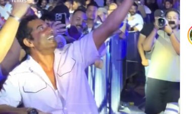 «أخويا ده».. عمرو سعد يدعم شقيقه أحمد في حفل الساحل الشمالي