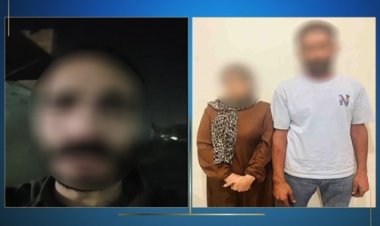القبض على عامل وزوجته لقيامهما بضرب نجل زوجته ومنعه من دخول المنزل بالقليوبية