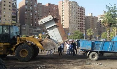محافظ القاهرة يشدد على رفع الإشغالات في ميدان الألف مسكن