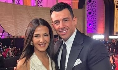 رامي رضوان يهنئ زوجته  على فيلمها الجديد «روكي الغلابة»: «يا ريت نفصل في البيت»