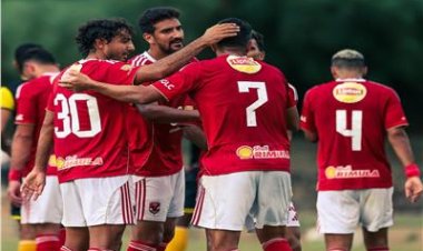 الأهلي يفوز على إنبي بثنائية استعدادا للموسم الجديد