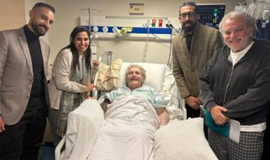 بعد أزمته الصحية.. أحدث ظهور للفنان محيي إسماعيل في المستشفى