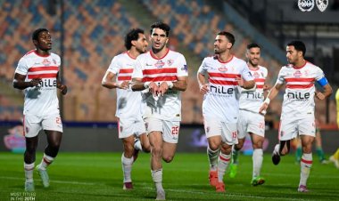 أحمد سيد زيزو يحصد جائزة أفضل لاعب بمباراة الزمالك والاتحاد