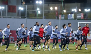 الأهلي يختتم تدريباته استعدادا لمواجهة البنك في الدوري