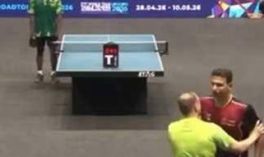 بعد أزمة "والله ما هلعب وهو قاعد".. الأولمبية المصرية تُحيل ثنائي تنس الطاولة ومدربهما إلى لجنة القيم