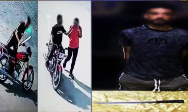 القبض على عاطل لمحاولته سرقة هاتف أحد المواطنين بأسلوب الخطف وتهديده بسلاح أبيض