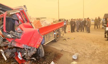 الحصيلة النهائية في حادث السادات.. مصرع 8 وإصابة 4 في تصادم ربع نقل وجامبو بالمنوفية