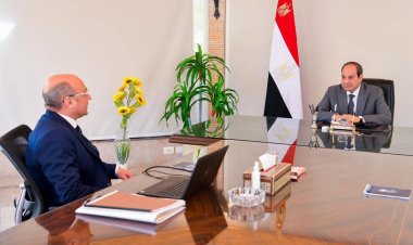 عاجل.. الرئيس السيسي يجتمع بوزير العدل لمناقشة قانون التحالف الوطني للعمل الأهلي