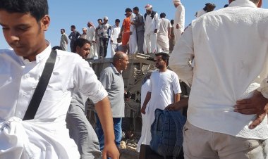 إصابة 29 شخصا حتي الان مع حادث انقلاب القطار الروسي بمطروح