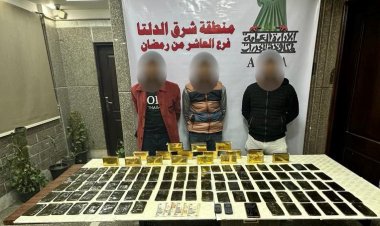 ضبط 4 عناصر إجرامية وبحوزتهم  400 طربة حشيش في الشرقية والإسكندرية