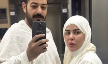 بعد وفاة إسماعيل الليثي.. سقوط سقف جراج على سيارة زوجته شيماء سعيد