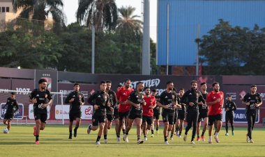 تدريبات قوية للاعبي الأهلي استعدادا للمشاركة في السوبر المصري