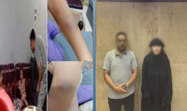 بعد تصدره التريند .. القبض على الأب والأم فى واقعة  فيديو تعذيب طفلين في حلوان