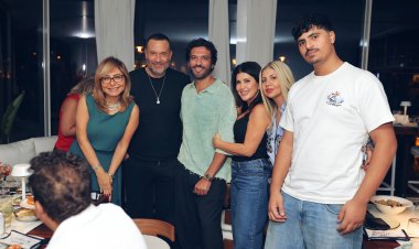 الفنانة جومانا مراد تدعو أصدقائها من الوسط الفنى والإعلامي لحضور حفل عشاء خاص بها فى الجونة