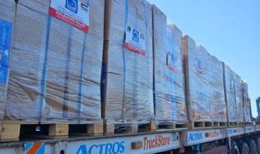 الشحنة السابعة.. وصول مساعدات إنسانية باكستانية لغزة إلى بورسعيد