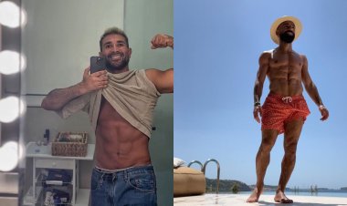 أحمد سعد يقبل تحدي محمد صلاح وينشر صورته بفورمة الصيف