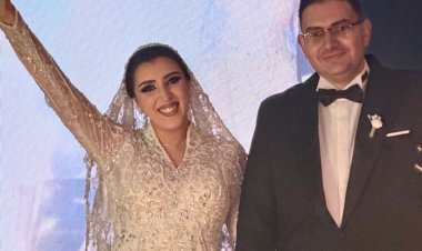 جيانا فاروق البطلة الأولمبية تحتفل بزفافها وسط الأهل والأصدقاء