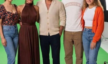 لأول مرة.. الهضبة عمرو دياب مع أبنائه الأربعة في إعلان لشهر رمضان