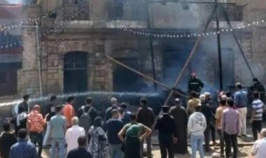 أول رد من الأوقاف على نشوب حريق بالقرب من مسجد السلطان أبو العلا