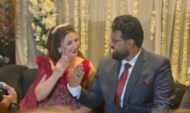 بالصور| خطوبة المطربة آية عبدالله وسط الأهل والأصدقاء