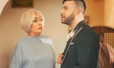 محمد عادل إمام عن هالة فاخر: «دايما وشها حلو عليا»