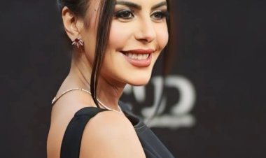 هاجر الشرنوبي تخطف الأنظار بفستان أسود وتسريحة شعر انسيابية