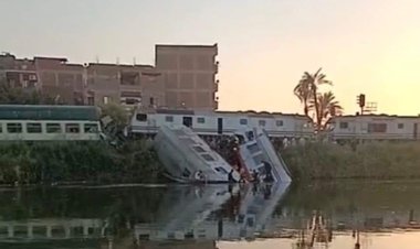 بدء التحقيق مع سائق الجرار المتسبب في حادث قطار المنيا 