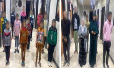 ضبط 11رجل وسيدة استغلوا 17 طفل فى التسول بشوارع القاهرة 
                