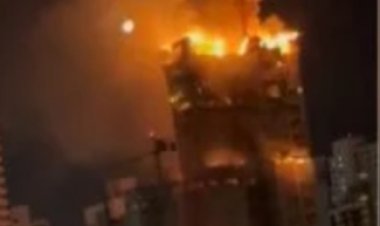 حريق ضخم يلتهم مبنى مكون من 28 طابقًا في البرازيل