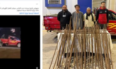 الأمن يكشف ملابسات سرقة حواجز القطار الكهربائي بالشرقية ويضبط الجناة