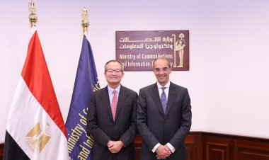 وزير الاتصالات يبحث مع نائب رئيس البنك الدولي التعاون المشترك في مجالات التحول الرقمي