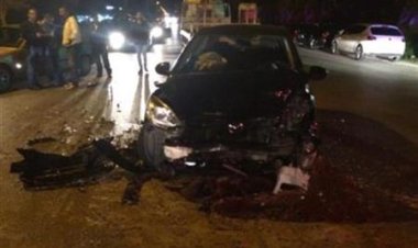  مصرع شخصين وإصابة طالبين في حادث تصادم سيارتين بطريق مصر السويس الصحراوى 