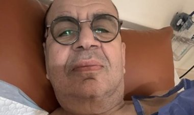 محمد التاجي يتعرض لأزمة صحية ويطلب الدعاء من داخل المستشفى