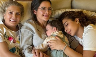 «الحب مع 4 أجيال».. شام الذهبي في صورة واحدة مع ابنتها ووالدتها وجدتها