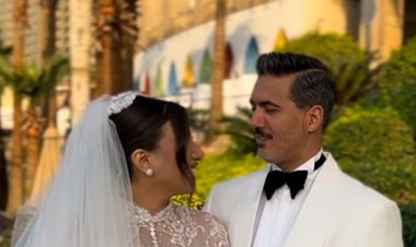 اللقطات الأولى من حفل زفاف هايدي موسى في القلعة