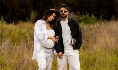 ناصيف زيتون ودانييلا رحمة يرزقان بمولودهما الأول «إلياس»