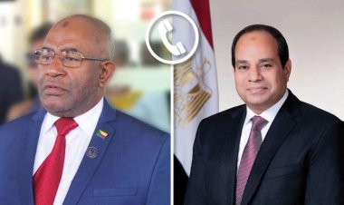 السيسي يهنئ غزالي عثماني رئيس جزر القُمر على فوزه بولاية جديدة