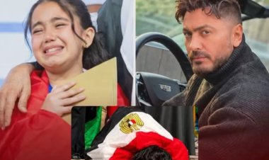 بعد حصولها على المركز الأول في تحدي القراءة.. تامر حسني يهنئ الطفلة ميار