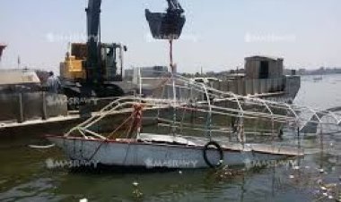 مصرع  شخصان  و3 مفقودين وانقاذ 9 فى حادث غرق مركب  فى نيلى بنهر النيل بالقاهرة  