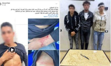 الداخلية تضبط 3 أشخاص تعدوا على شاب بسلاح أبيض بكفر الشيخ