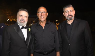 بالصور.. نجوم الفن في زفاف بنت الفنان صبحي خليل بحضور ياسر جلال