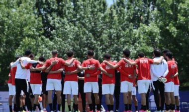 عاصفة رعدية توقف مران منتخب مصر في أمريكا استعدادا لمباراة الأرجنتين