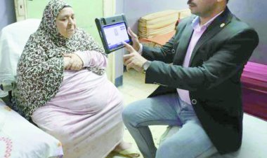 مأمورية أمنية لإستخراج بطاقة رقم قومى لسيدة مسنة في منزلها بالفيوم 