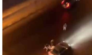 حقيقة فيديو متداول عن تعدي أشخاص على آخر وإجباره على ركوب سيارة بالبحيرة